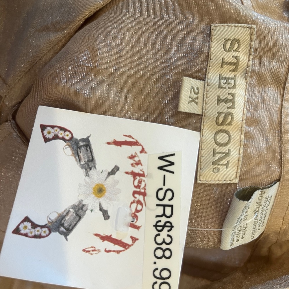 Stetson Light Brown Ladies Shirt